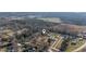 Drone shot of the home's location within the surrounding neighborhood at 2945 Old Railroad Rd., Conway, SC 29527