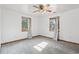 Bedroom with two windows and a ceiling fan at 2945 Old Railroad Rd., Conway, SC 29527
