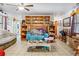 Living room featuring a sofa in front of a shelf at 2945 Old Railroad Rd., Conway, SC 29527