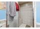 Shower stall with glass door at 2945 Old Railroad Rd., Conway, SC 29527