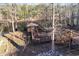 Waterfront pavilion on a wooded lot, perfect for outdoor gatherings and enjoying nature's tranquility at 378 Dunbarton Ln., Conway, SC 29526
