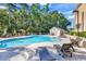 Inviting community pool offers a relaxing outdoor space with plenty of lounge chairs and a nearby pool house at 378 Dunbarton Ln., Conway, SC 29526
