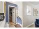 Conveniently located pantry with ample shelving space for optimal storage at 4448 Lady Banks Ln. # 11E, Murrells Inlet, SC 29576