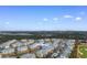 Aerial view of real estate featuring waterfront condos, parking, and manicured landscaping at 4875 Luster Leaf Circle # 202, Myrtle Beach, SC 29577