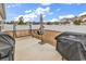 Large fenced backyard with a patio, perfect for outdoor gatherings at 500 Canborough Lane, Murrells Inlet, SC 29576