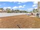 Expansive backyard with a white fence, offering privacy and space at 500 Canborough Lane, Murrells Inlet, SC 29576