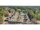 Aerial view of community street and pool at 5042 Forsythia Circle # 5042, Murrells Inlet, SC 29576