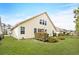 Exterior elevation showing the home's backyard and patio area at 518 Heartland Ct., Murrells Inlet, SC 29576