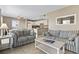 Spacious living room flowing into the kitchen, perfect for entertaining and everyday living at 5905 S Kings Hwy. # 318B, Myrtle Beach, SC 29575