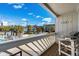 Scenic balcony view showcases a community pool and a beautiful coastal landscape at 625 N Waccamaw Dr. # 102, Murrells Inlet, SC 29576