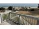 Relaxing beach view from the deck of this coastal home, perfect for enjoying the ocean breeze at 671 Norris Dr., Pawleys Island, SC 29585