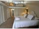 Bedroom with a bed and loft sleeping space at 671 Norris Dr., Pawleys Island, SC 29585