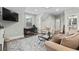 Comfortable living room and office space with an abundance of light at 6892 Belancino Blvd., Myrtle Beach, SC 29572