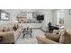 Cozy living room with built-in shelving and comfortable seating at 6892 Belancino Blvd., Myrtle Beach, SC 29572