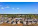 Aerial view of a home located at 706 Gryffindor Drive, situated within a community at 706 Gryffindor Dr., Little River, SC 29566