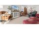 Inviting living room featuring comfortable seating, entertainment center, and stylish decor at 706 Gryffindor Dr., Little River, SC 29566