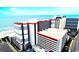 Stunning exterior shot showcasing the colorful architecture of this beachfront resort, complete with ocean views and nearby beach access at 7200 N Ocean Blvd. # 136, Myrtle Beach, SC 29572