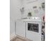 Laundry room featuring a washer, dryer, shelving and neutral paint at 738 Harrison Mill St., Myrtle Beach, SC 29579