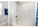 Clean bathroom featuring a shower and tub combination at 768 Satterwhite Way, Myrtle Beach, SC 29577