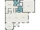 Detailed floor plan highlighting the kitchen, living room, and bedrooms at 768 Satterwhite Way, Myrtle Beach, SC 29577