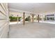 Spacious covered parking area with support beams, offering ample space for vehicles and storage at 939 Tiffany Ln., North Myrtle Beach, SC 29582