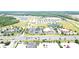 An aerial view of commercial development near residential community with shopping and ponds at 1083 Milford Way, Myrtle Beach, SC 29588