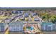 Beautiful aerial view of complex featuring a community pool at 1100 Commons Blvd. # 1001, Myrtle Beach, SC 29572