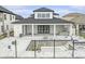Spacious backyard featuring an outdoor kitchen and a pool under construction at 1217 Bentcreek Ln., Myrtle Beach, SC 29579