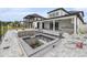 A view of the backyard featuring a pool being constructed at 1217 Bentcreek Ln., Myrtle Beach, SC 29579
