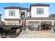 New construction home with two stories and a modern design still under construction at 1217 Bentcreek Ln., Myrtle Beach, SC 29579