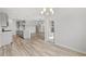 Open living space, perfect for entertaining, with an adjacent modern kitchen at 1227 Cypress Shoal Dr., Conway, SC 29526