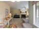 Open-concept living room with a fireplace and access to other rooms at 141 Hartland Dr. # 5-C, Myrtle Beach, SC 29572