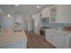 Bright kitchen with granite countertops, stainless steel appliances, and modern lighting fixtures at 148 Splendor Circle, Murrells Inlet, SC 29576