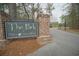 Community 'Park at Prince Creek West' sign, located at the entrance at 148 Splendor Circle, Murrells Inlet, SC 29576
