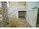 Exterior view of under stairs storage with easy access from the yard at 148 Splendor Circle, Murrells Inlet, SC 29576