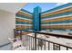 Relaxing balcony view with building architecture, perfect for outdoor enjoyment at 1501 S Ocean Blvd. # 706, Myrtle Beach, SC 29577