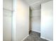 Walk in closet features wire shelving and neutral walls at 157 B Villa Grande St. # B, Myrtle Beach, SC 29579