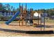 Community playground with slide and various equipment for active fun at 157 B Villa Grande St. # B, Myrtle Beach, SC 29579