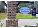 Entrance sign of Forestbrook Townhomes with Ryan Homes signage at 157 B Villa Grande St. # B, Myrtle Beach, SC 29579