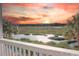 Incredible view of the marsh and sunset, best enjoyed from this home's porch at 225-B Dogwood Dr. N, Murrells Inlet, SC 29576