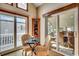 Charming breakfast nook with a table and chairs, perfect for enjoying meals with serene views at 321 52Nd Ave. N, North Myrtle Beach, SC 29582