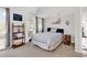 Comfortable bedroom with a queen bed and access to a deck or patio at 351 Lake Arrowhead Rd. # 12-347, Myrtle Beach, SC 29572