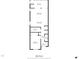 Floor plan of a 781 sq ft condo unit at 3700 Golf Colony Lane # 18-I, Little River, SC 29566