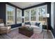 Inviting sun room with large windows and a comfortable seating area, perfect for relaxation at 4035 Bucolic Loop, Myrtle Beach, SC 29588