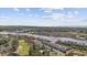 Stunning aerial view of waterfront condos by the waterway, golf course and beach at 4430 Eastport Blvd. # L5, Little River, SC 29566