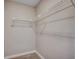 A basic closet with white wire shelving perfect for organizing clothes and accessories at 4466 Little River Inn Ln. # 906, Little River, SC 29566