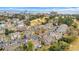 Aerial view showcasing the property's proximity to the golf course and ocean at 503 20Th Ave. N # 45D, North Myrtle Beach, SC 29582