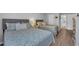 Bright bedroom showcasing two beds with decorative paisley bedding and soft pillows, perfect for a cozy retreat at 503 20Th Ave. N # 45D, North Myrtle Beach, SC 29582