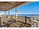 Open porch with ocean view, perfect for relaxing or entertaining at 5100 Ocean Blvd. N, North Myrtle Beach, SC 29582