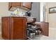 Well-organized kitchen cabinet with pull-out shelving for pots and pans, maximizing storage and convenience at 545 Tourmaline Dr., Little River, SC 29566
